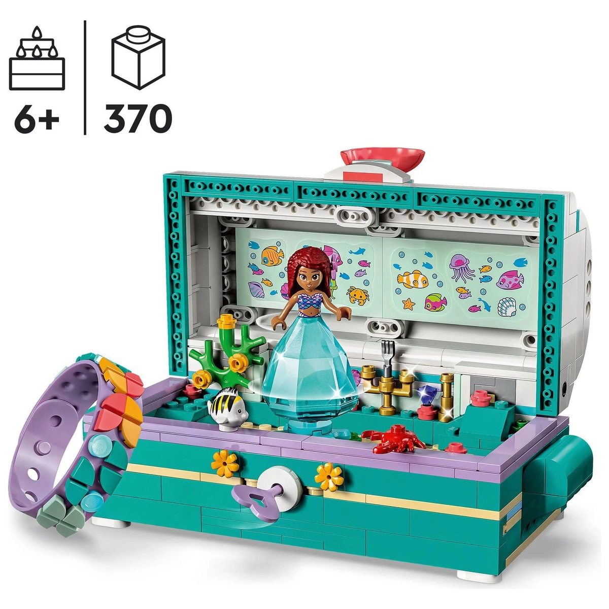 LEGO Disney The Little Mermaid Ariel's Treasure Chest 43229