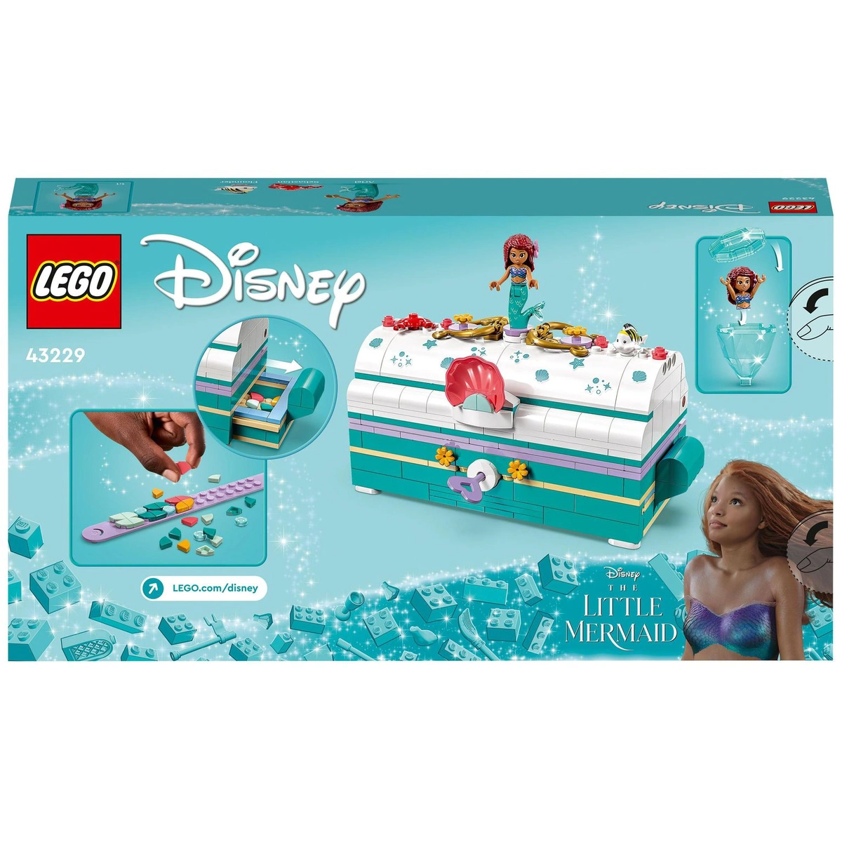 LEGO Disney The Little Mermaid Ariel's Treasure Chest 43229