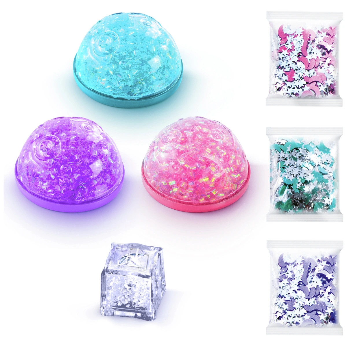 So Slime Light Up Cosmic Slime 3 Pack