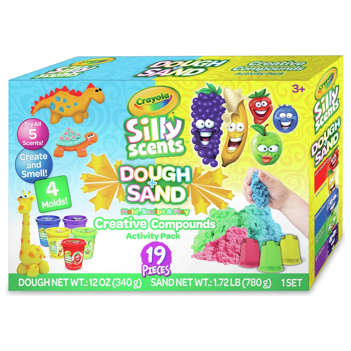 Crayola Silly Scents Sand & Dough Creative Compounds Set