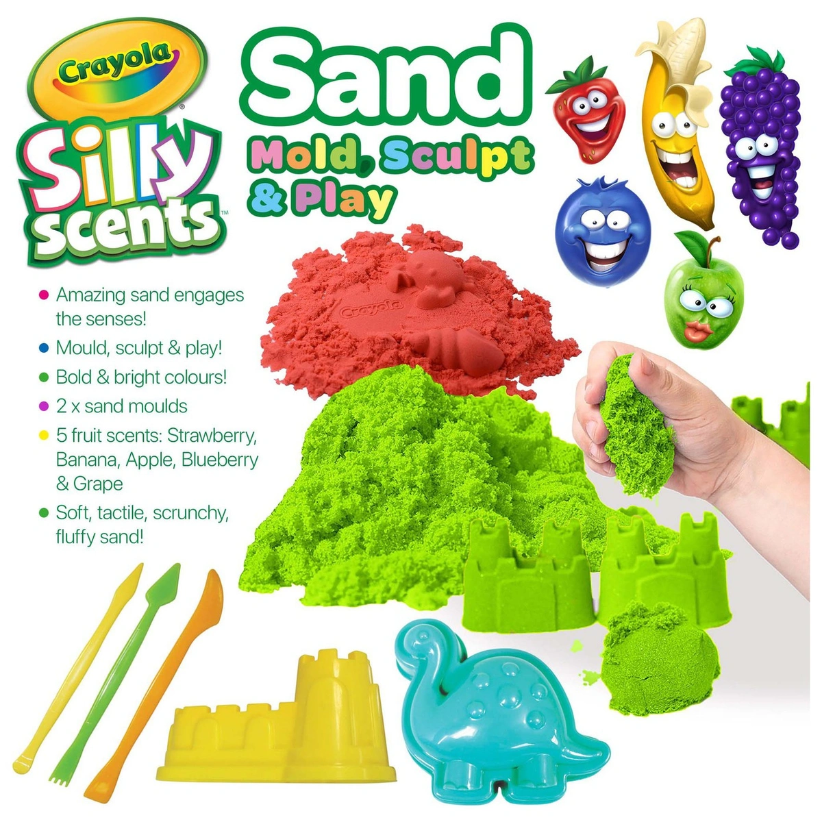 Crayola Silly Scents Sand & Dough Creative Compounds Set