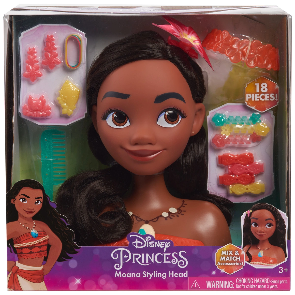 Disney Princess Moana Styling Head