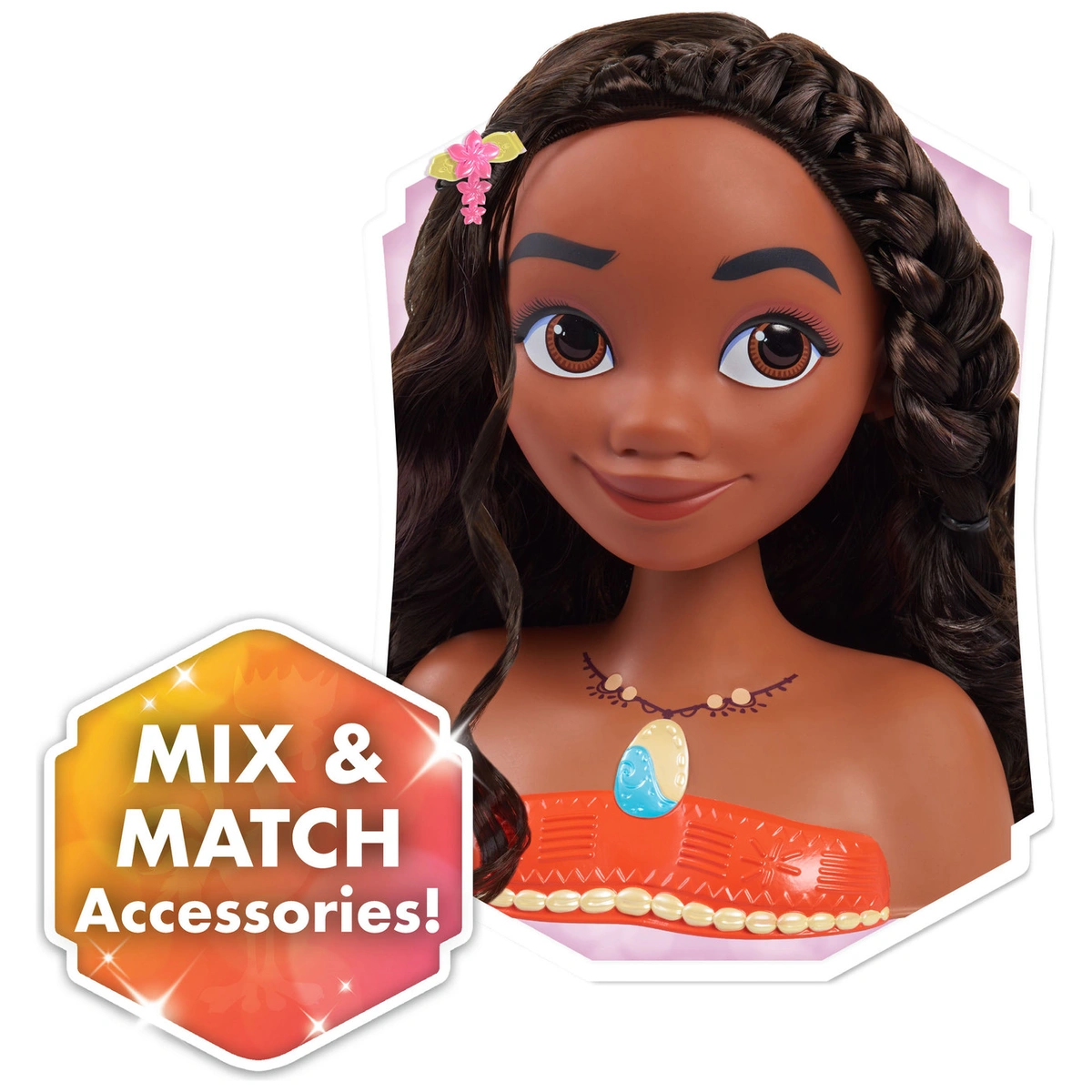 Disney Princess Moana Styling Head
