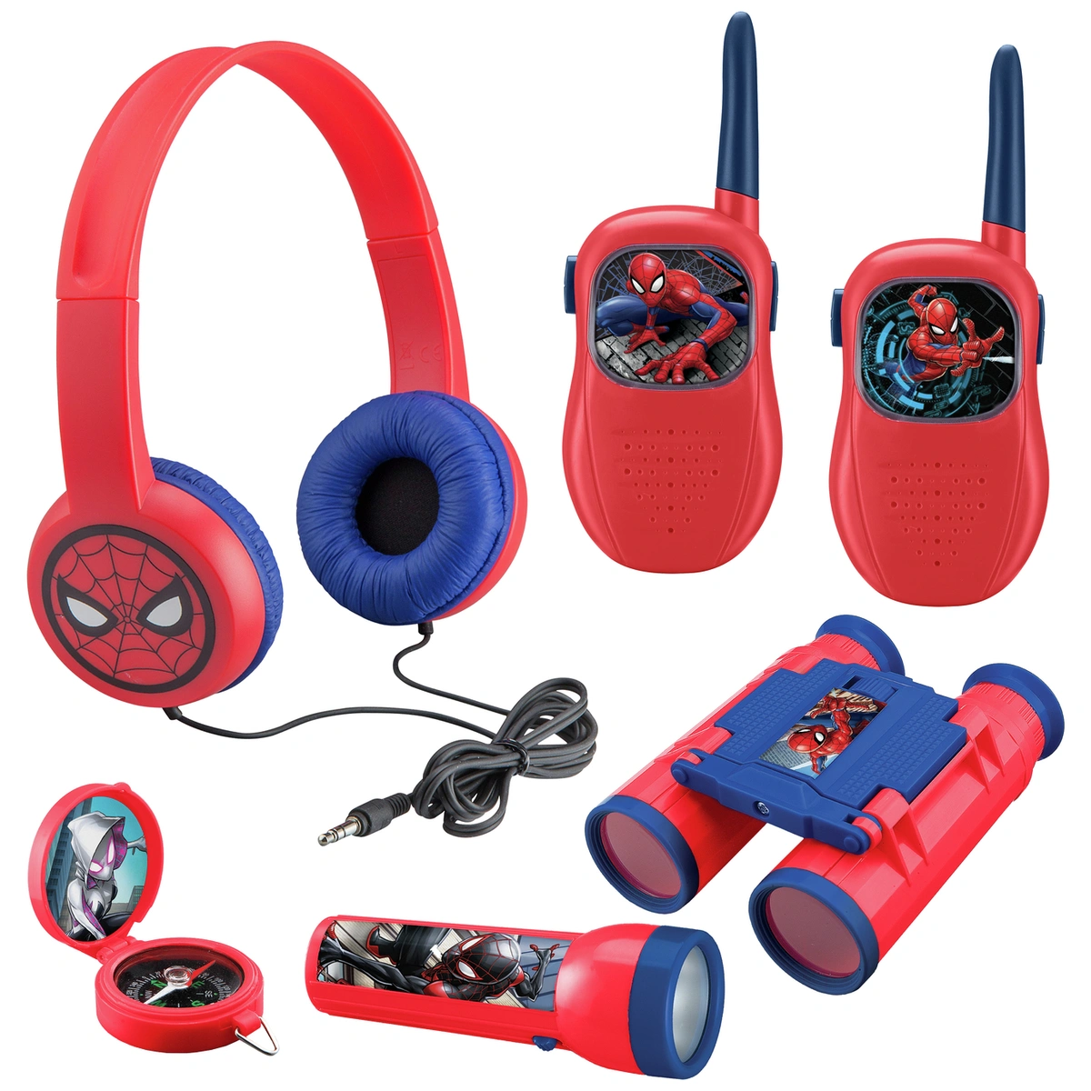 Marvel Spider-Man Three Piece Walkie Talkie Adventure Set