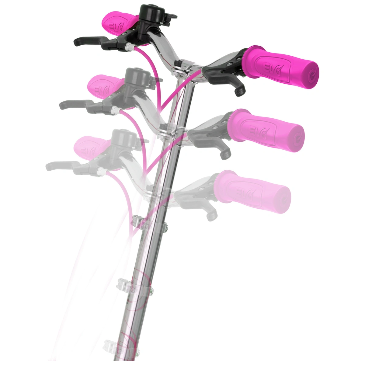 EVO Light Up V-Flex Foldable Scooter - Pink