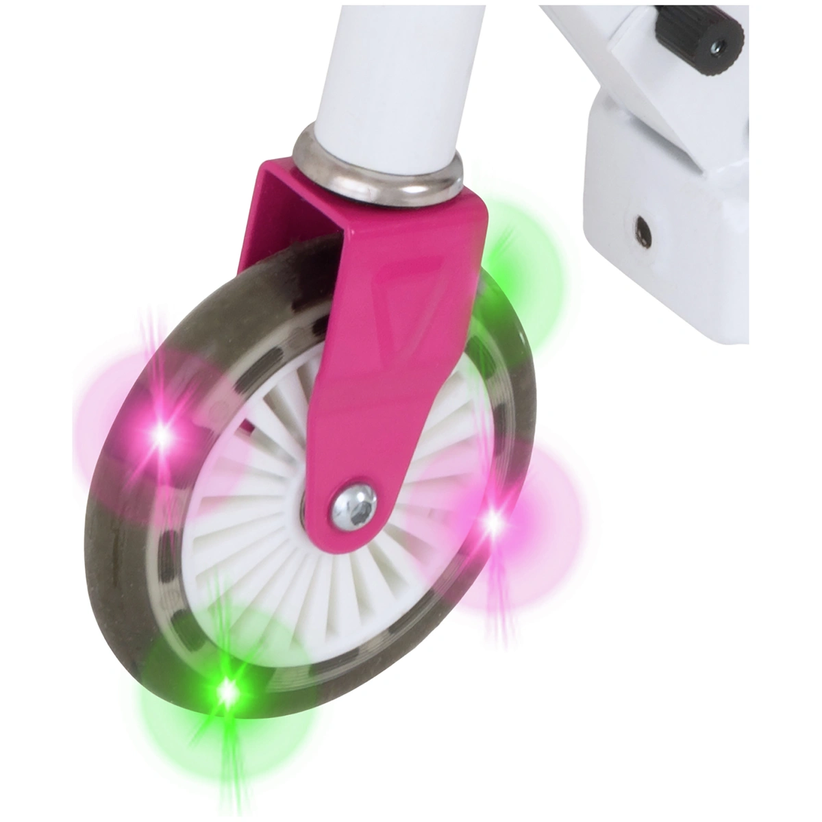 EVO Light Up V-Flex Foldable Scooter - Pink