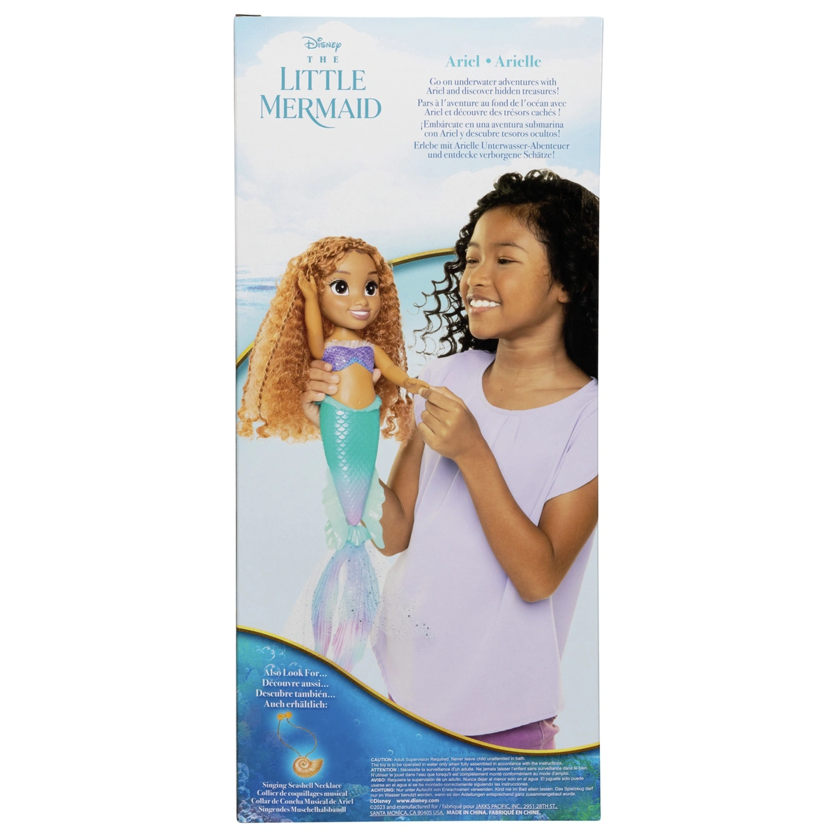 Little Mermaid Live Action Ariel Toddler Doll - 15inch/38cm