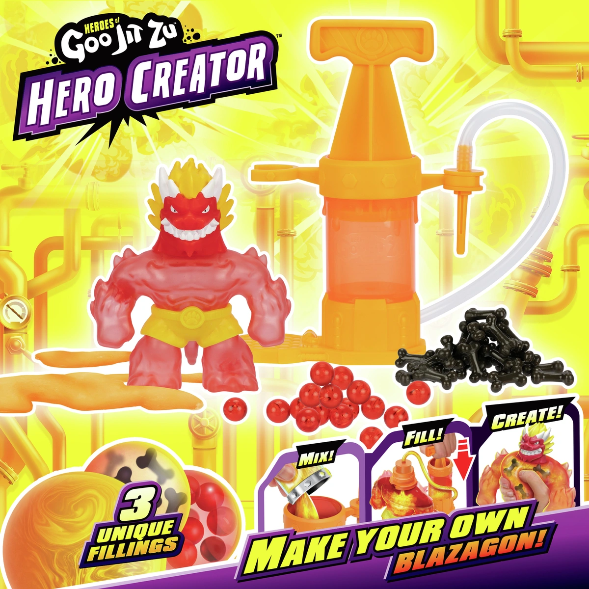 Heroes of Goo Jit Zu Creator Pack Blazagon