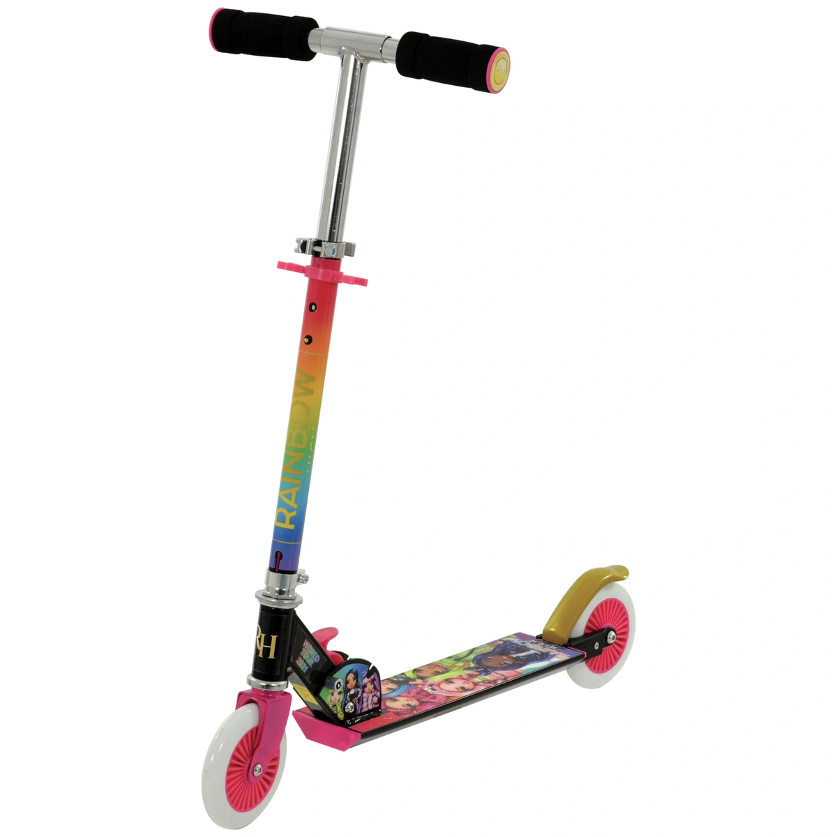 Rainbow High Foldable 2 Wheel Scooter