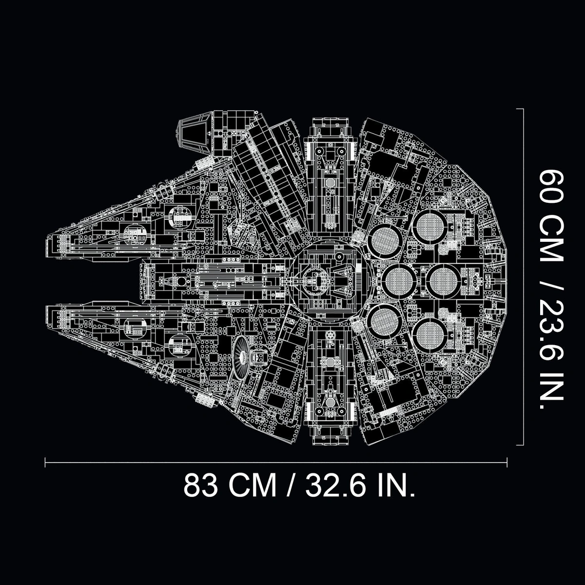 LEGO Star Wars Millennium Falcon Collector Series Set 75192