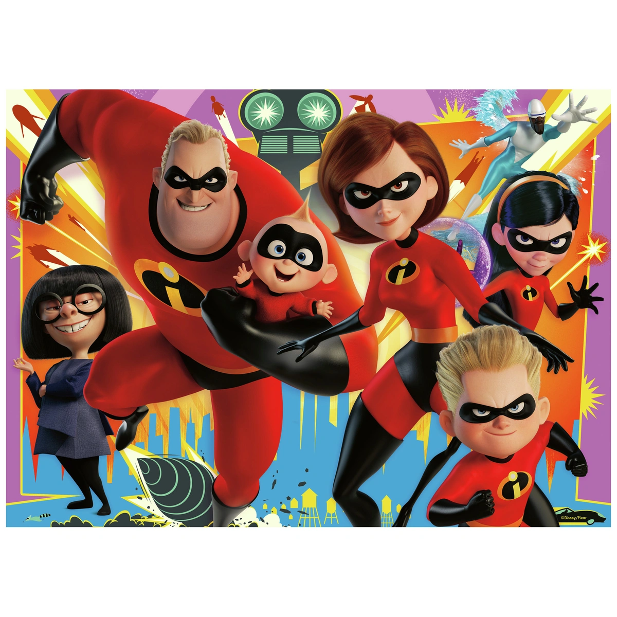 Disney Pixar 4x42 Piece Bumper Pack Jigsaw Puzzle