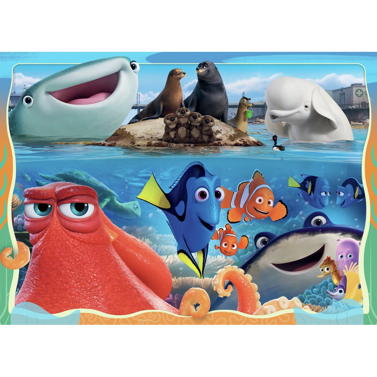 Disney Pixar 4x42 Piece Bumper Pack Jigsaw Puzzle