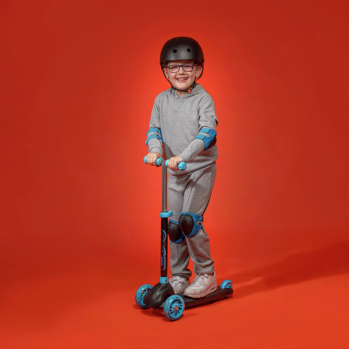 Evo Eclipse Kids 3 Wheel Scooter - Blue