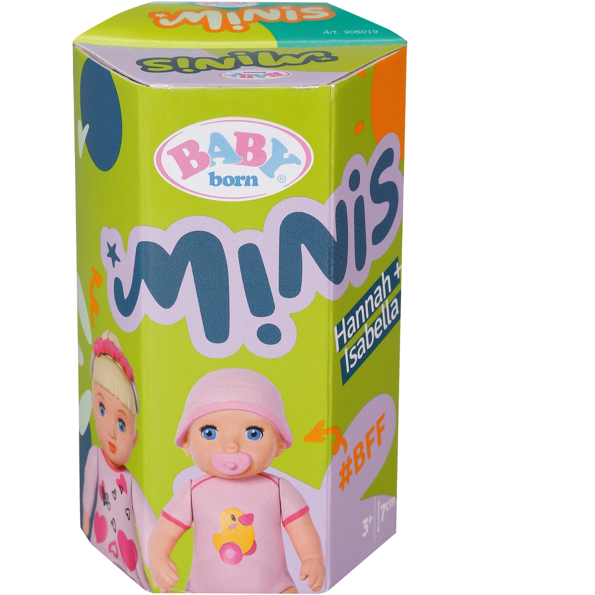 BABY born Minis Double Pack 1 Doll - 4inch/11cm
