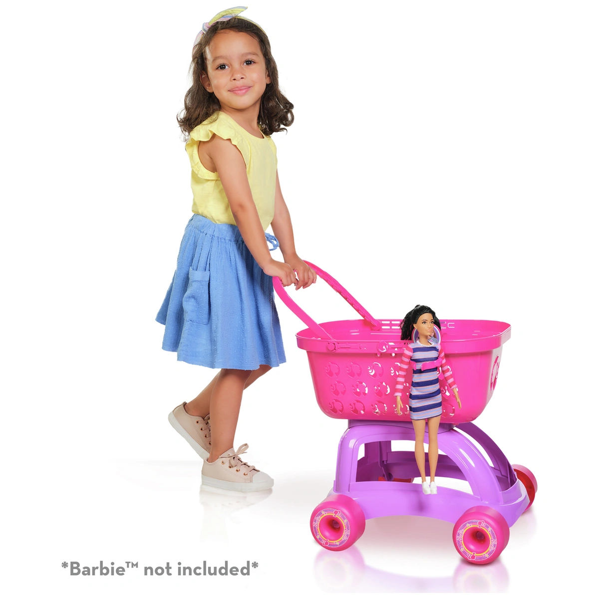 Barbie 2 in 1 Shopping Trolley
