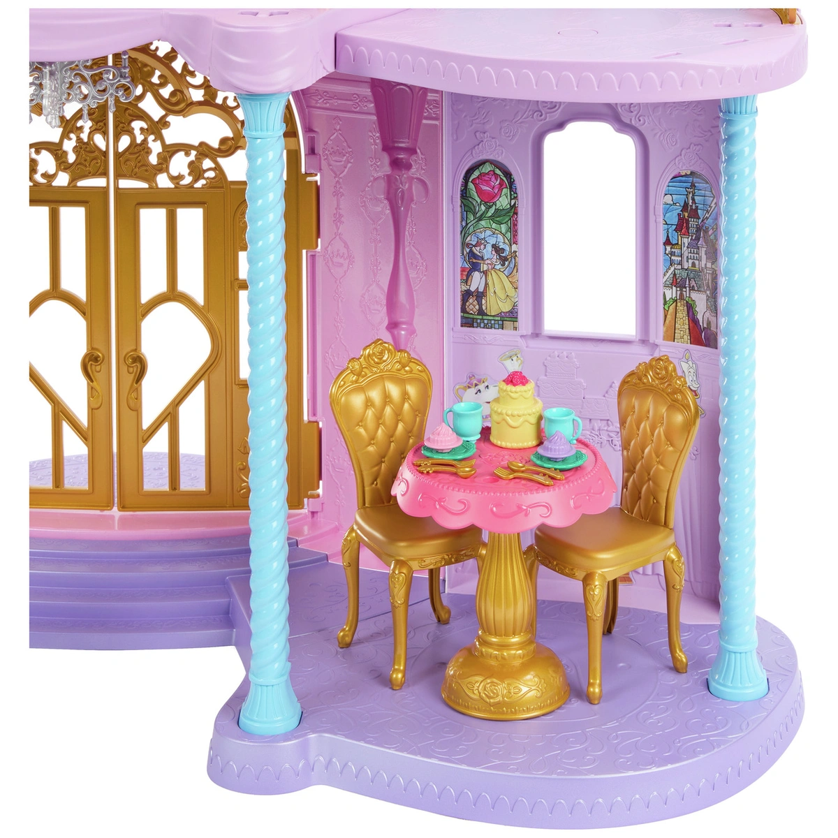 Disney Princess Magic Adventure Light & Sound Castle Playset
