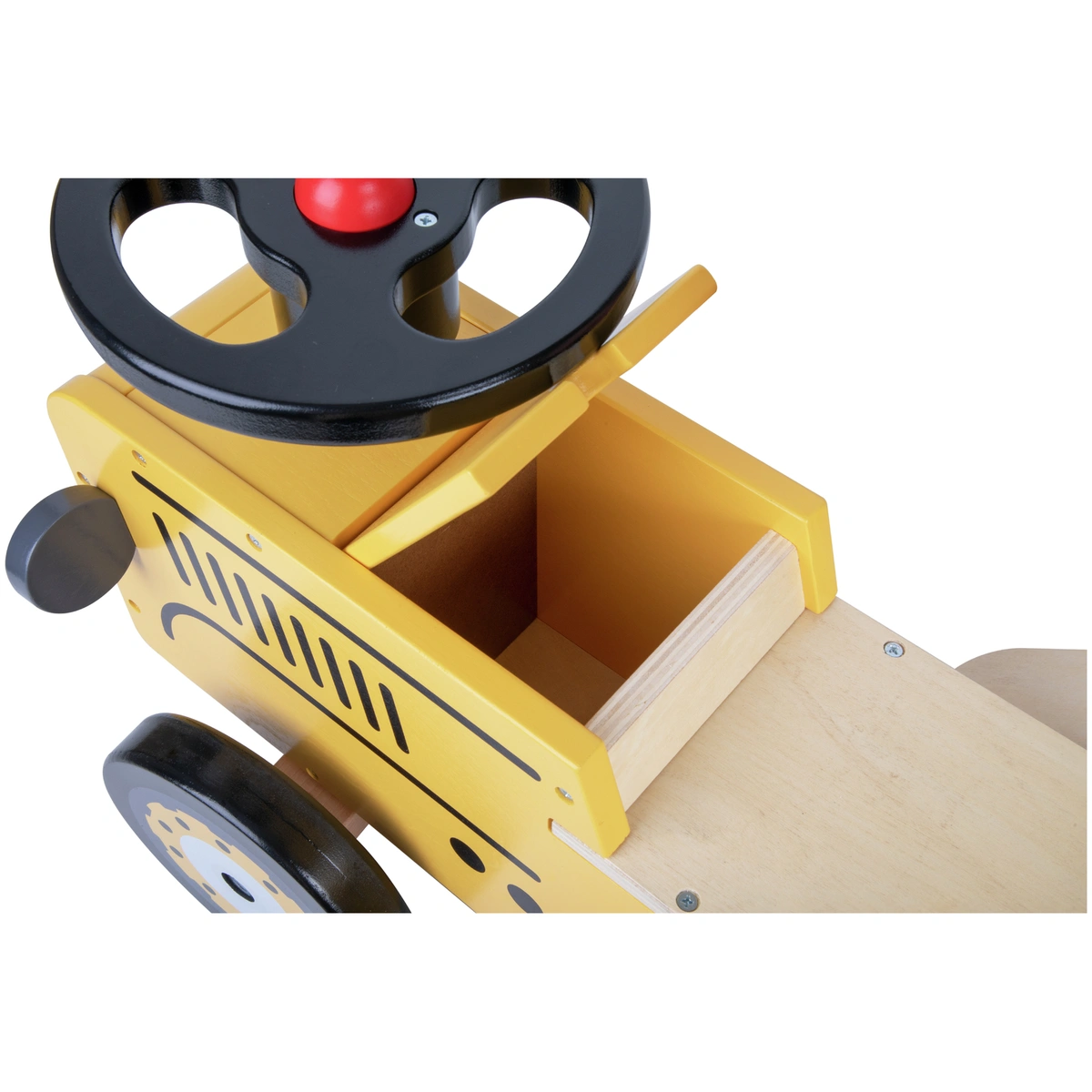 Chad Valley Wooden Tractor Ride On