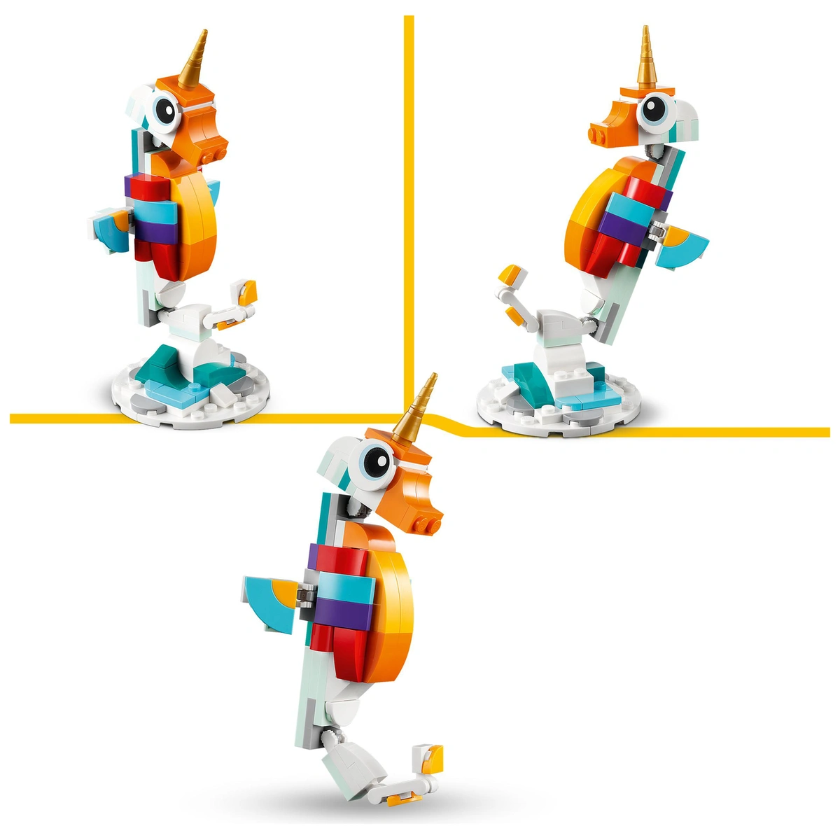 LEGO Creator 3 in 1 Magical Unicorn Toy Animal Playset 31140