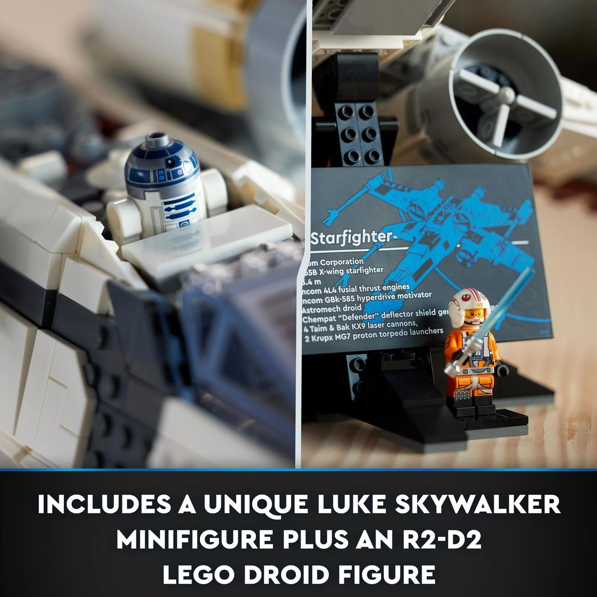 LEGO Star Wars X-Wing Starfighter UCS Set for Adults 75355
