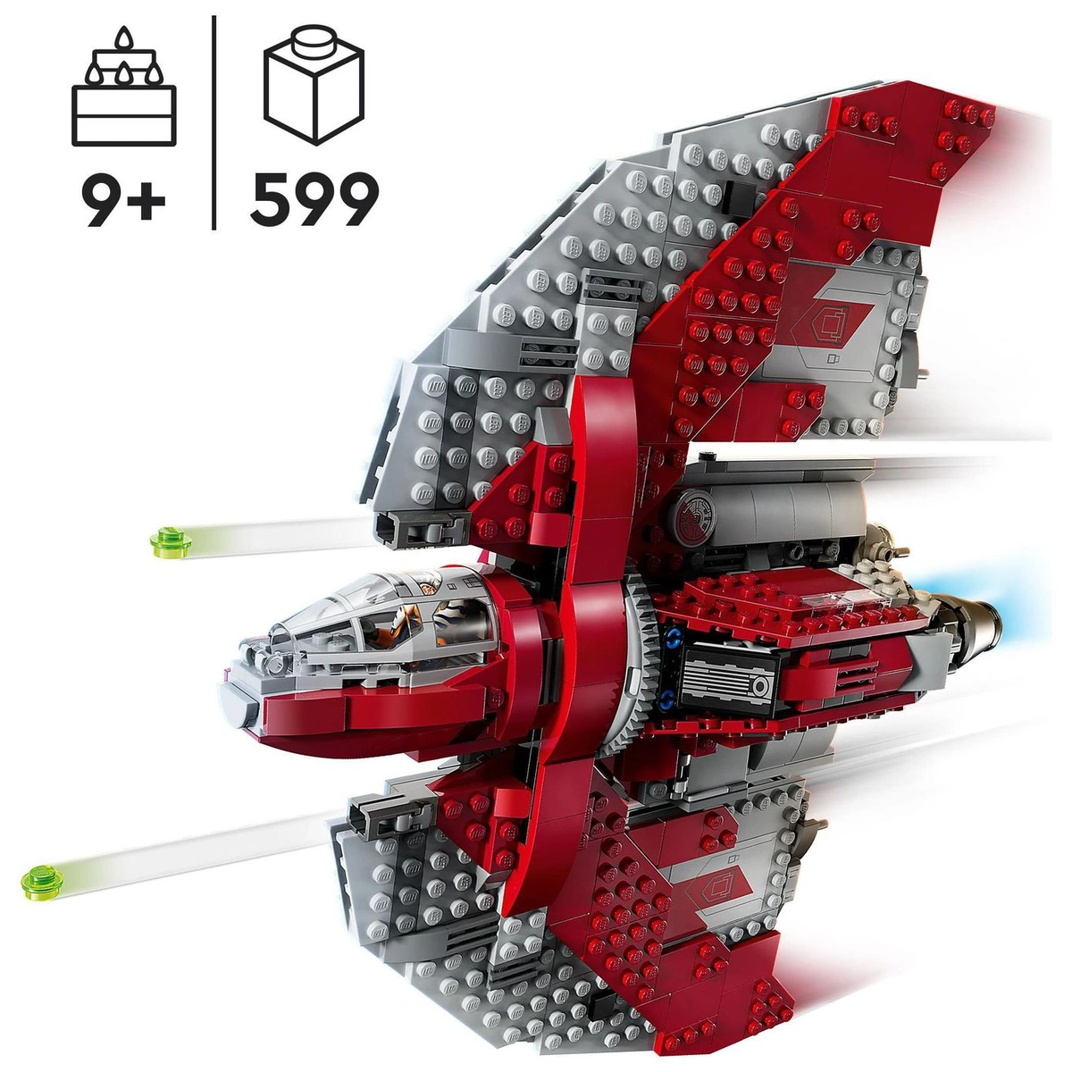 LEGO Star Wars Ahsoka Tano's T-6 Jedi Shuttle Set 75362