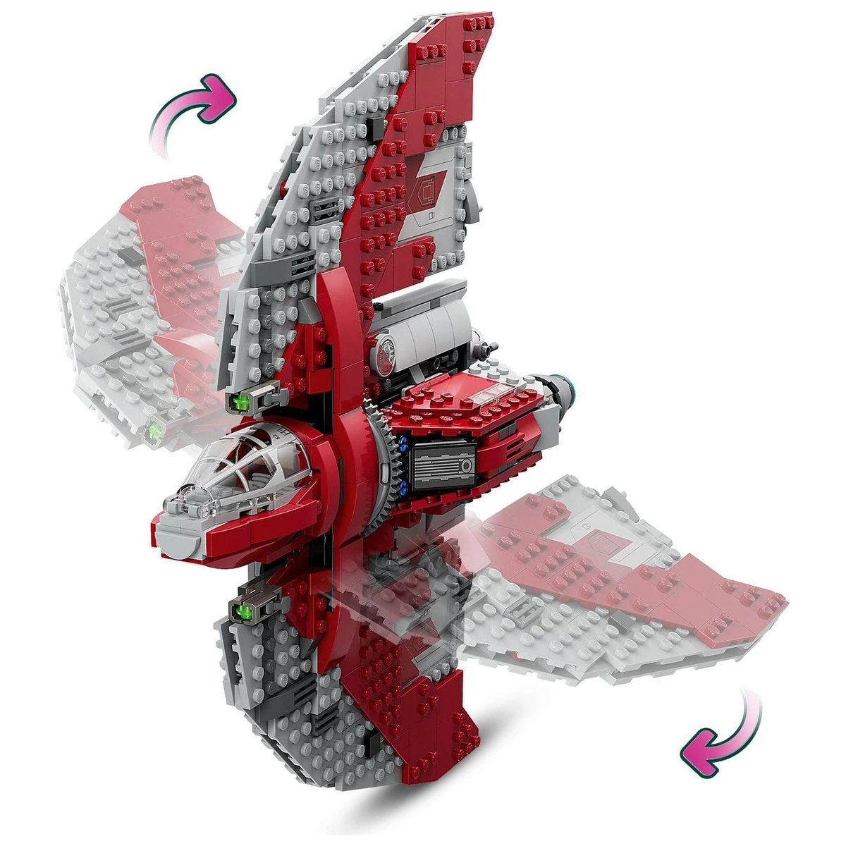 LEGO Star Wars Ahsoka Tano's T-6 Jedi Shuttle Set 75362