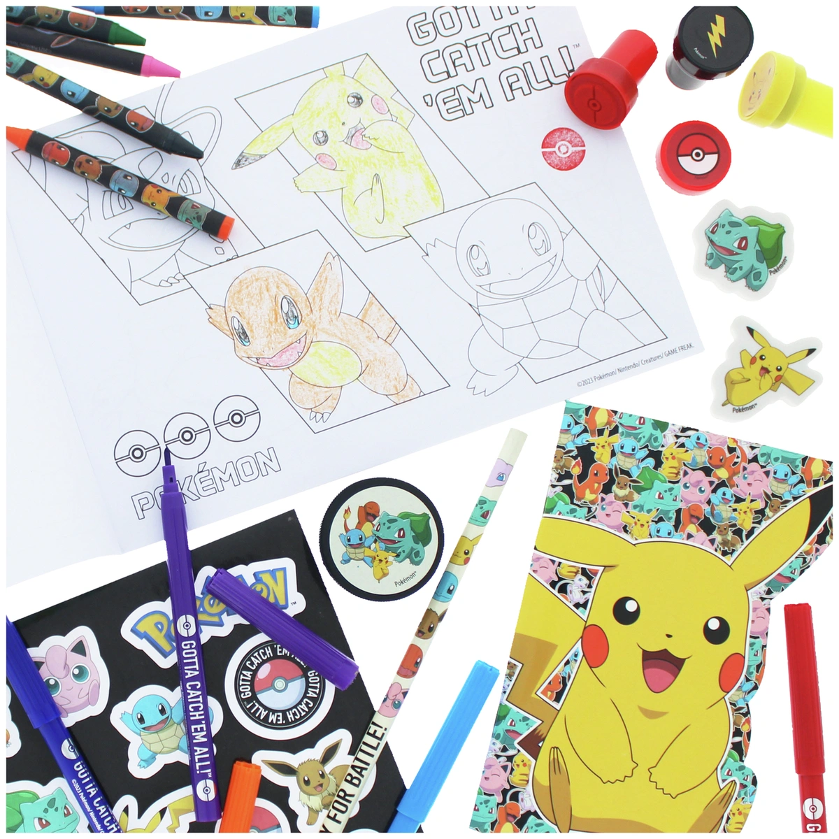 Pokemon Activity Colouring Set
