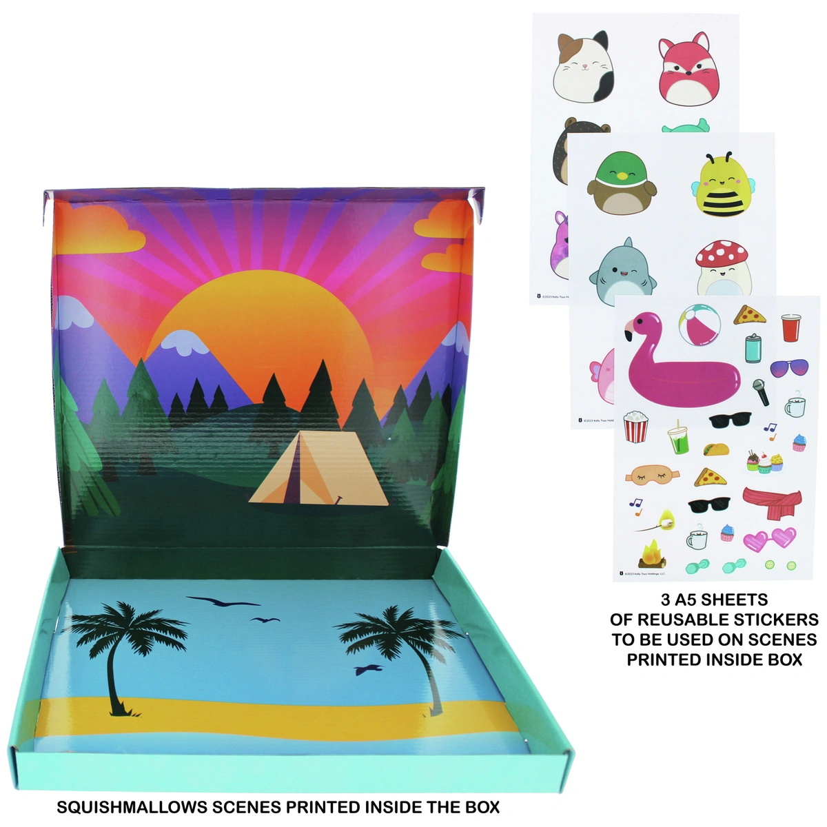 Squishmallows Large Art Colouring Set