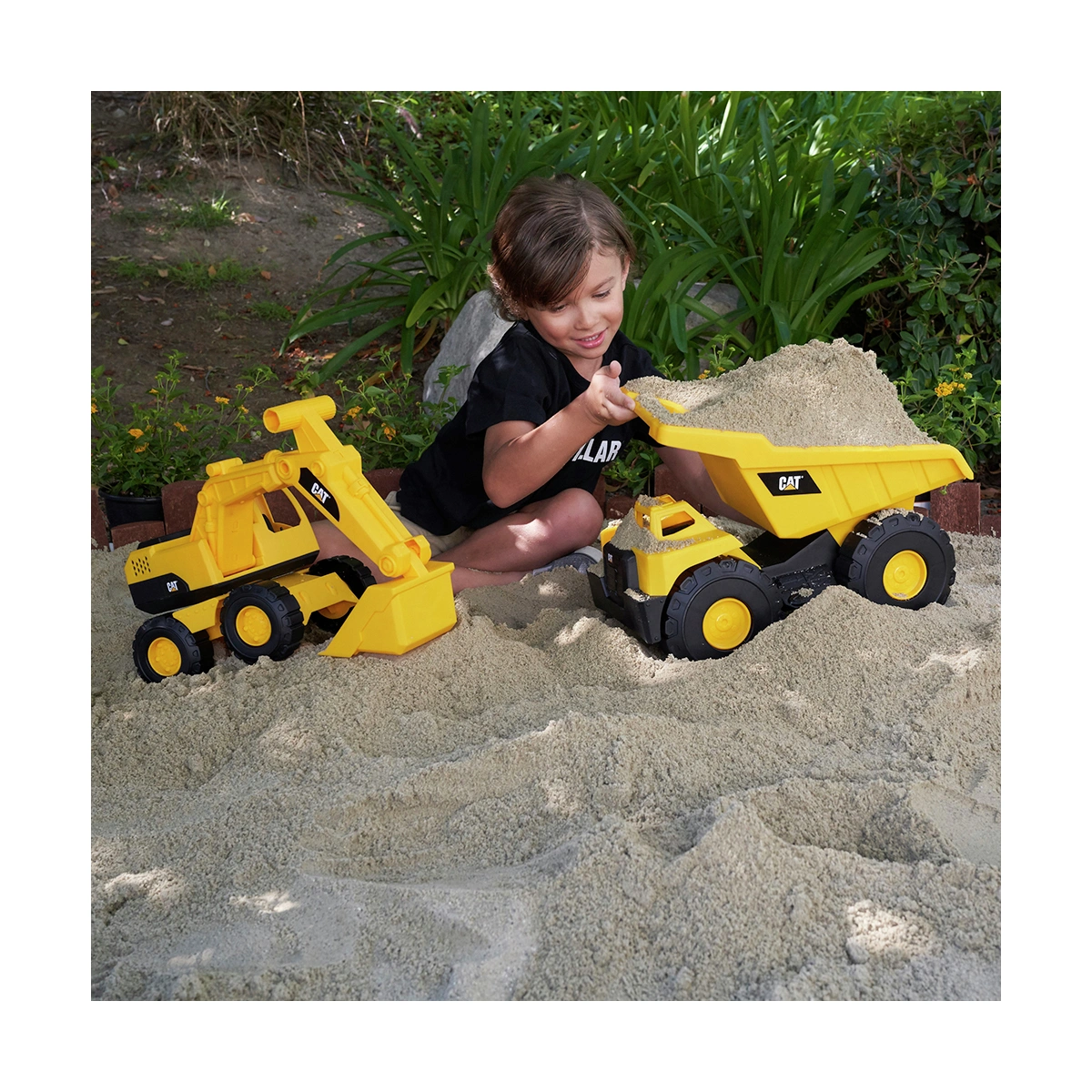 CAT Tough Rigs V1 Large Toy Construction Vehicles