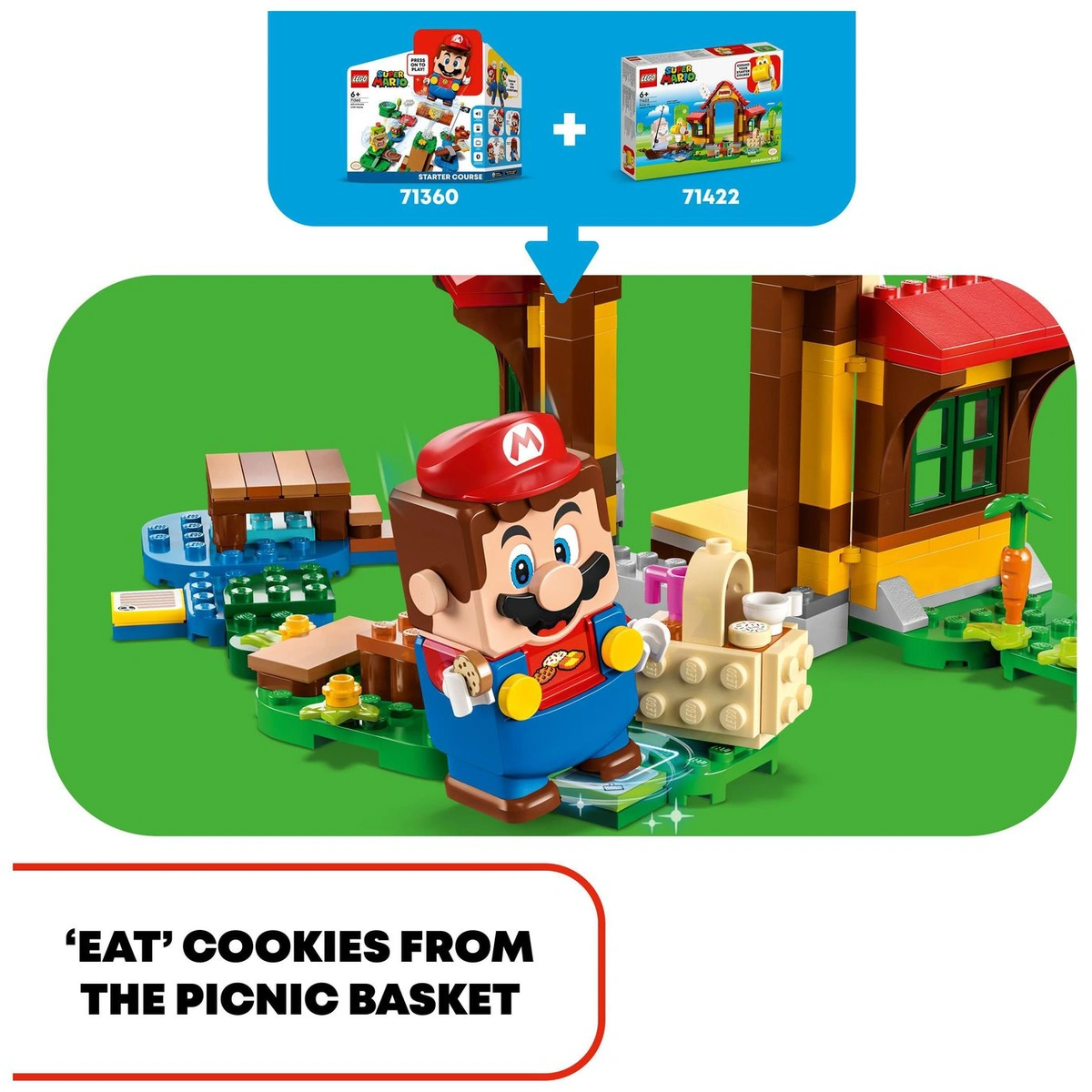 LEGO Super Mario Picnic at Mario's House Expansion Set 71422