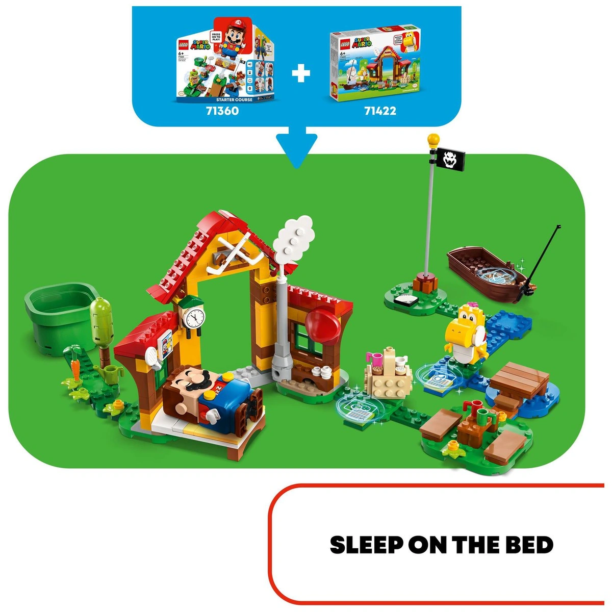 LEGO Super Mario Picnic at Mario's House Expansion Set 71422