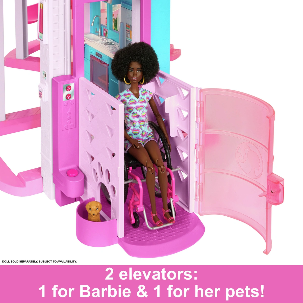 Barbie DreamHouse Dolls House, Playset, and Accessories