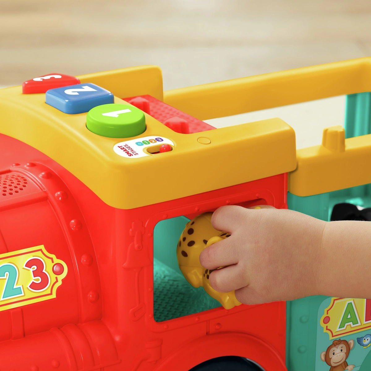 Fisher-Price Little People Big ABC Animal Train Toy