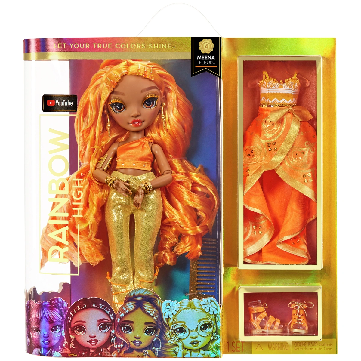 Rainbow High Core Fashion Doll - Meena Fleur - 12inch/30cm