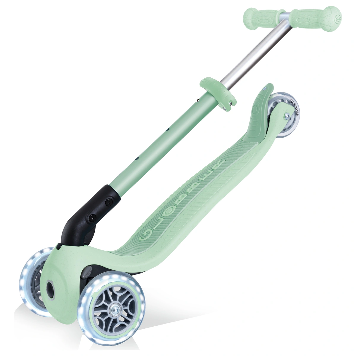Globber Junior Ecological 3 Wheel Scooter - Pistachio