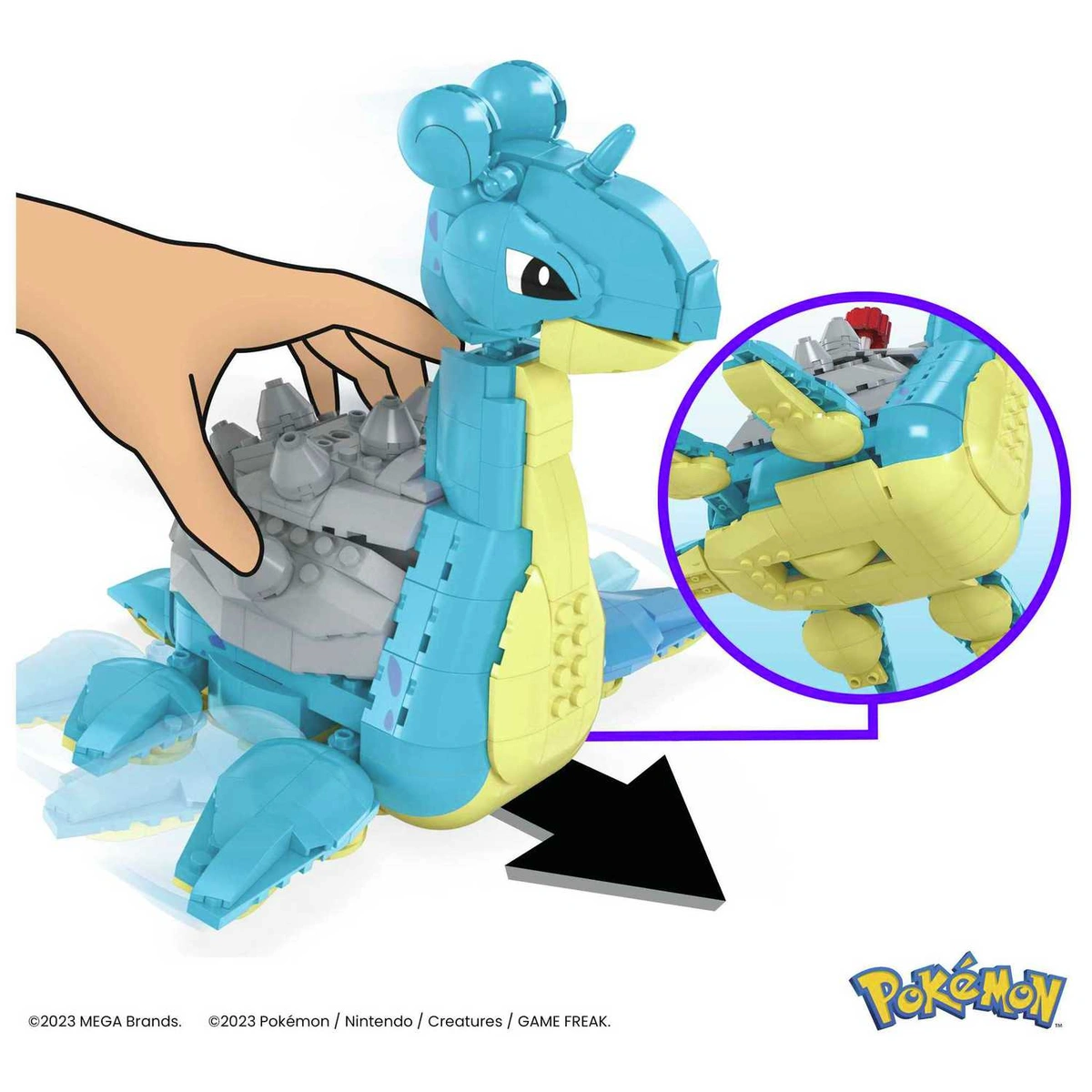 Mega Pokemon Building Set - Lapras