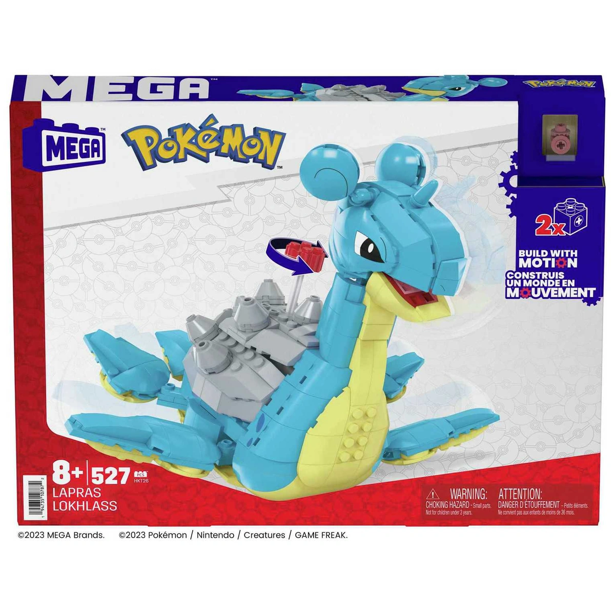 Mega Pokemon Building Set - Lapras