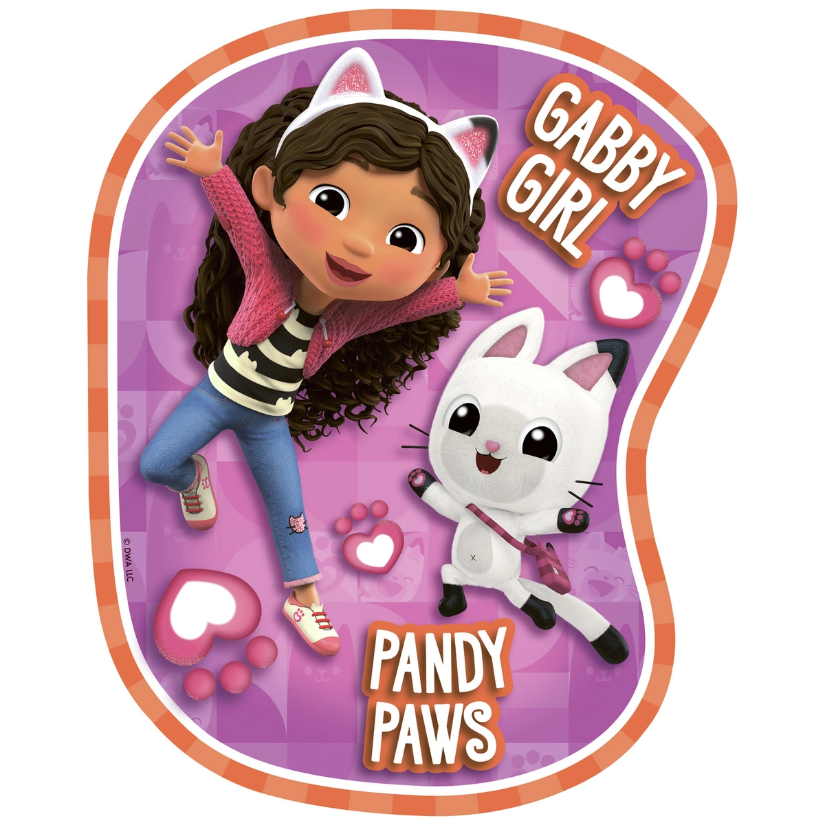 Gabby's Dolls House 4 Large Shaped Puzzle
