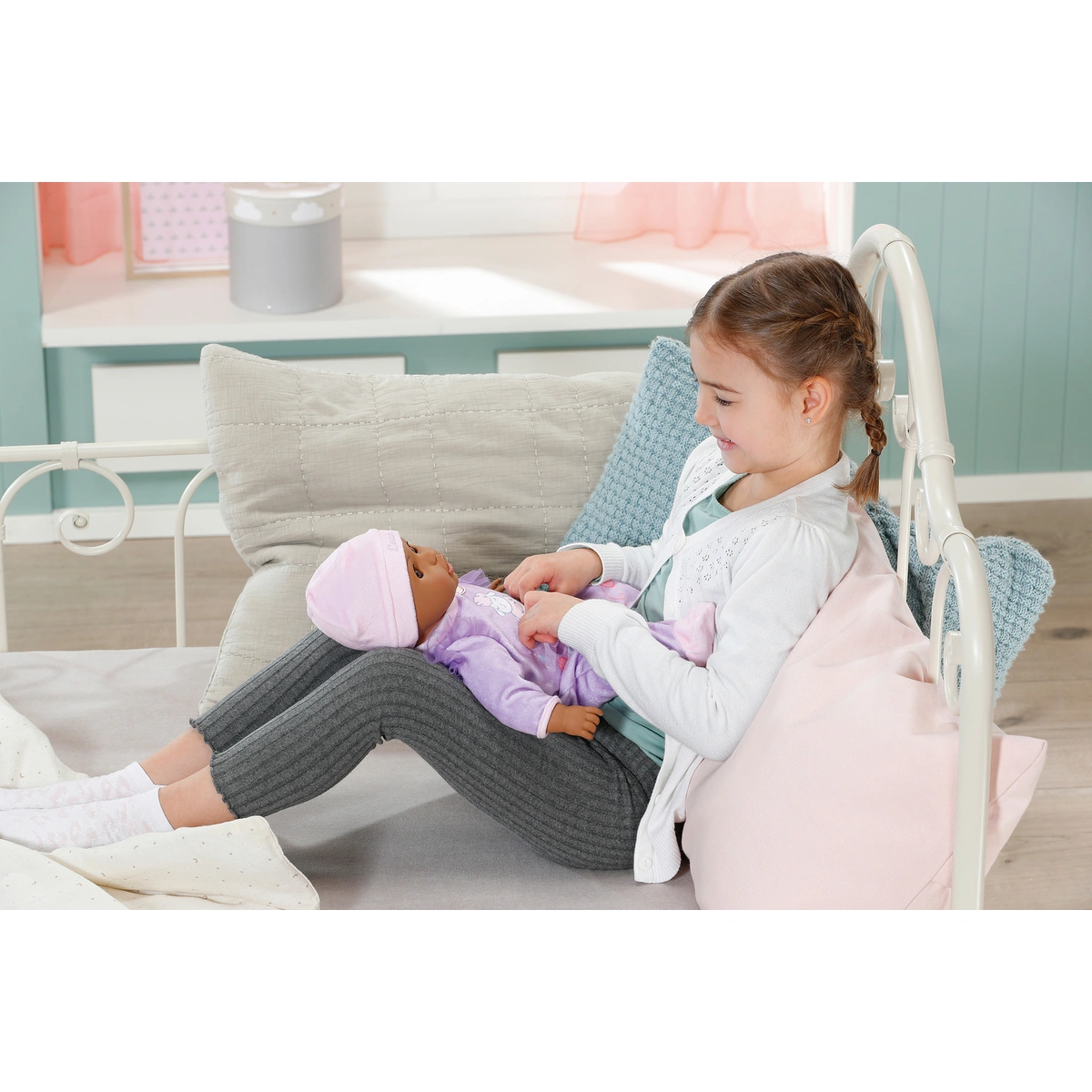 Baby Annabell Active Leah Doll - 17inch/43cm