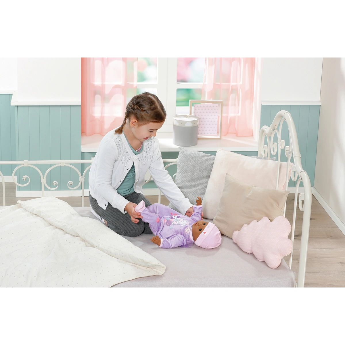 Baby Annabell Active Leah Doll - 17inch/43cm