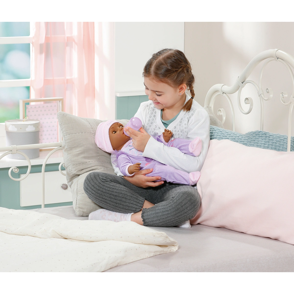 Baby Annabell Active Leah Doll - 17inch/43cm