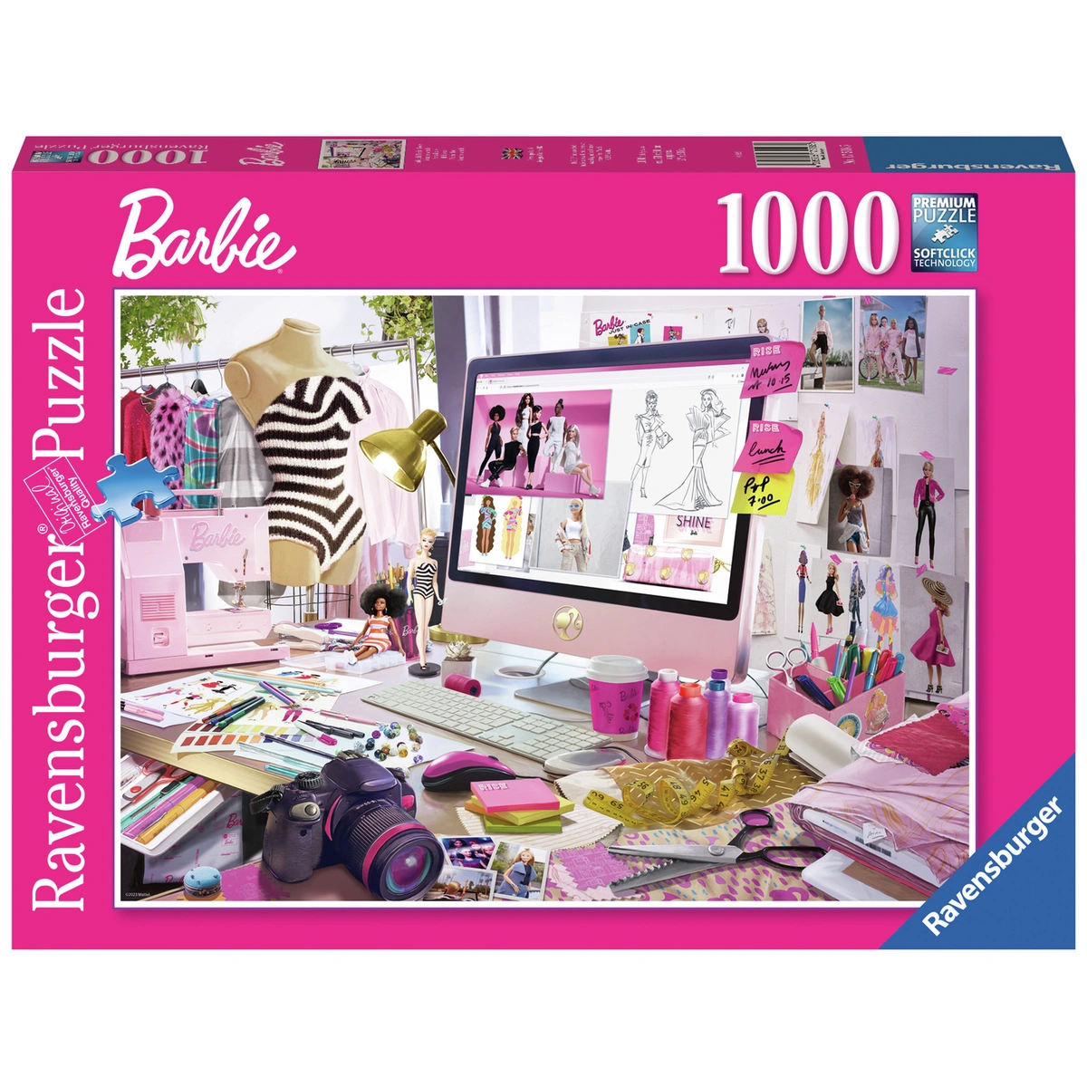 Barbie Fashion Icon 1000 Piece Puzzle