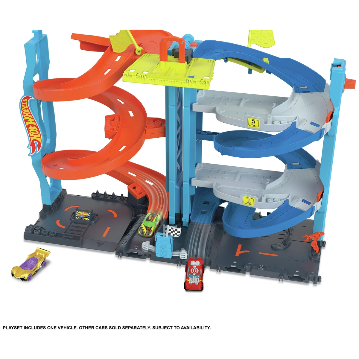 Hot Wheels City Transforming Race Tower Playset