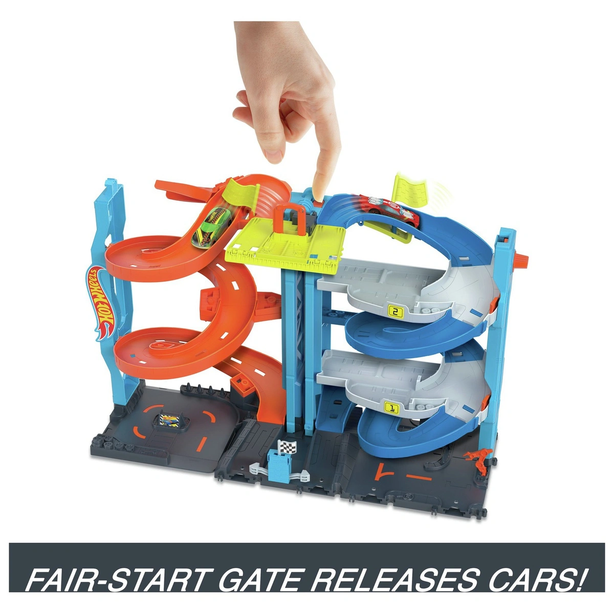 Hot Wheels City Transforming Race Tower Playset