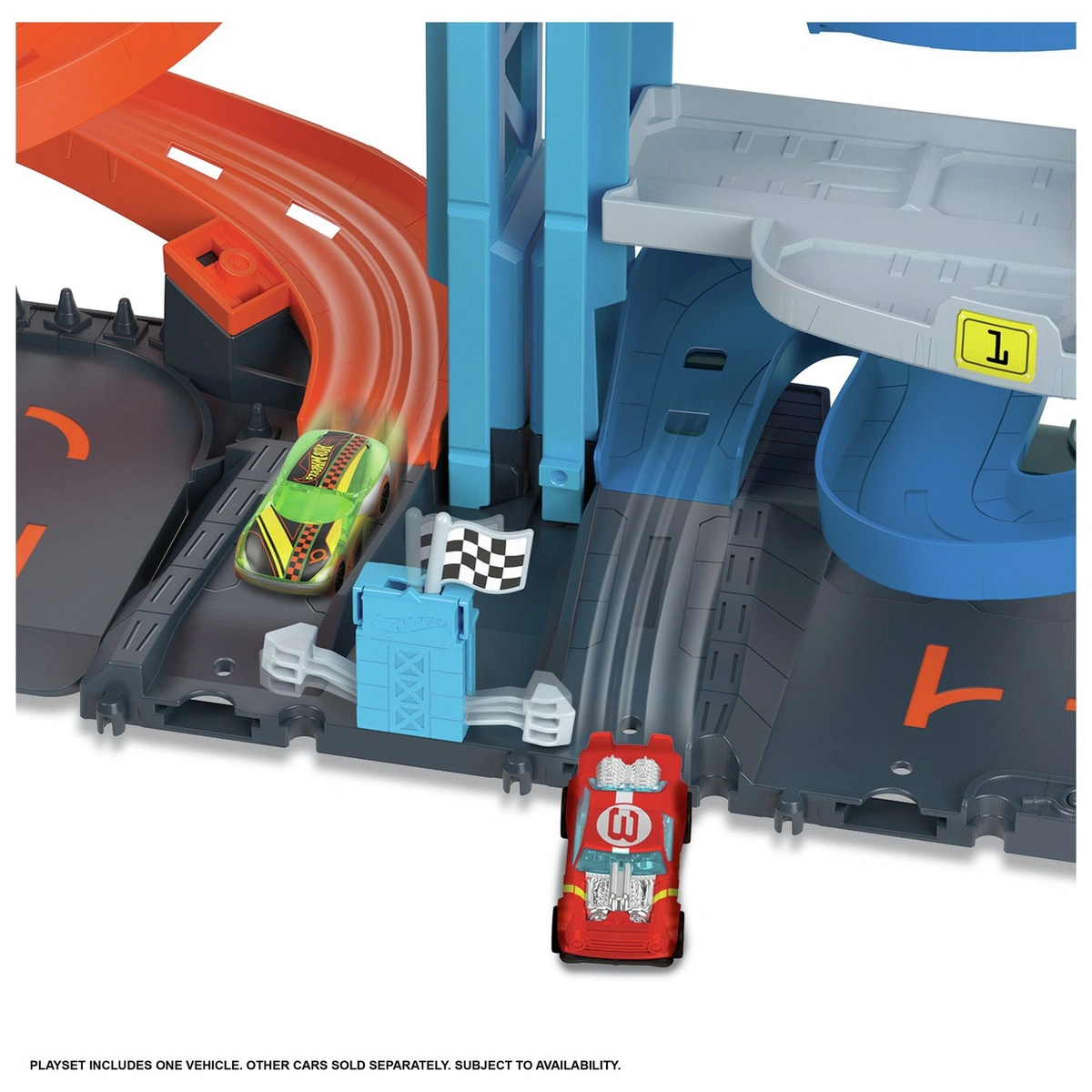 Hot Wheels City Transforming Race Tower Playset