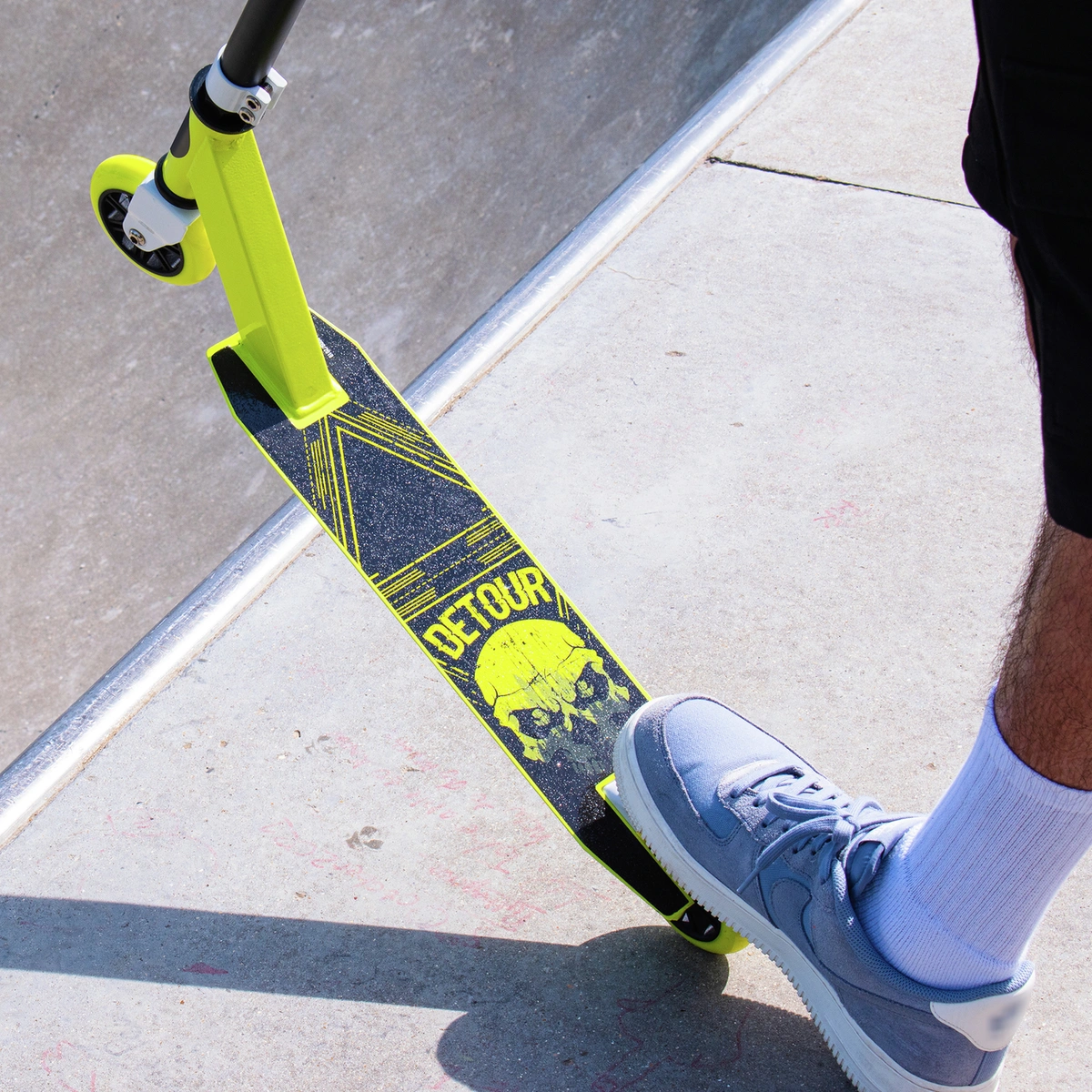 Zinc Detour Kids Stunt Scooter - Yellow