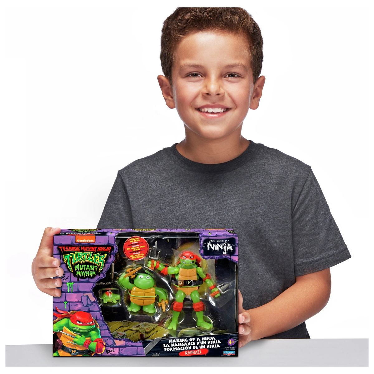 TMNT Making of Turtles Raphael Action Figure Pack