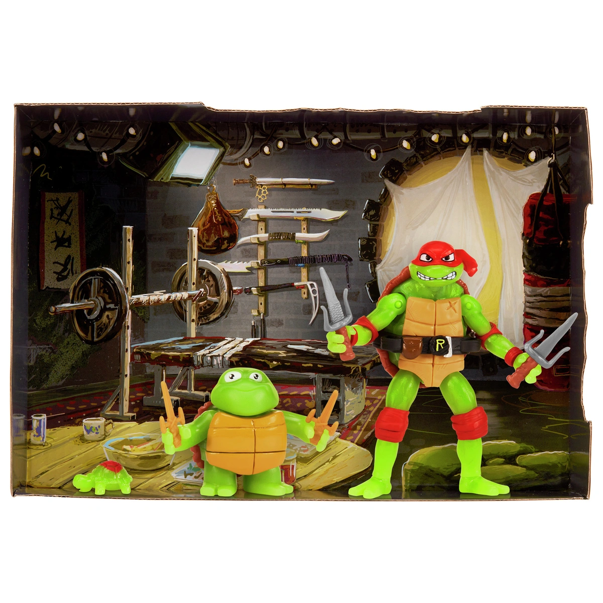 TMNT Making of Turtles Raphael Action Figure Pack