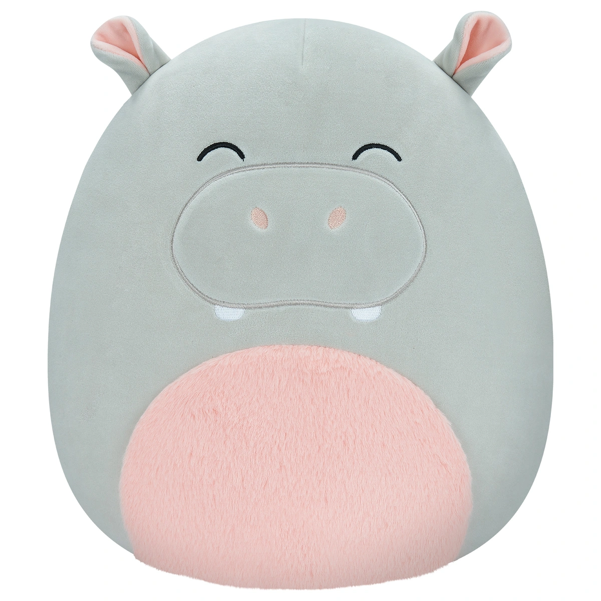 Original Squishmallows 12-inch - Harrison Grey Hippo