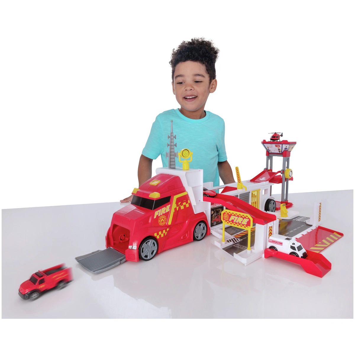 Teamsterz Fire Command Truck Playset