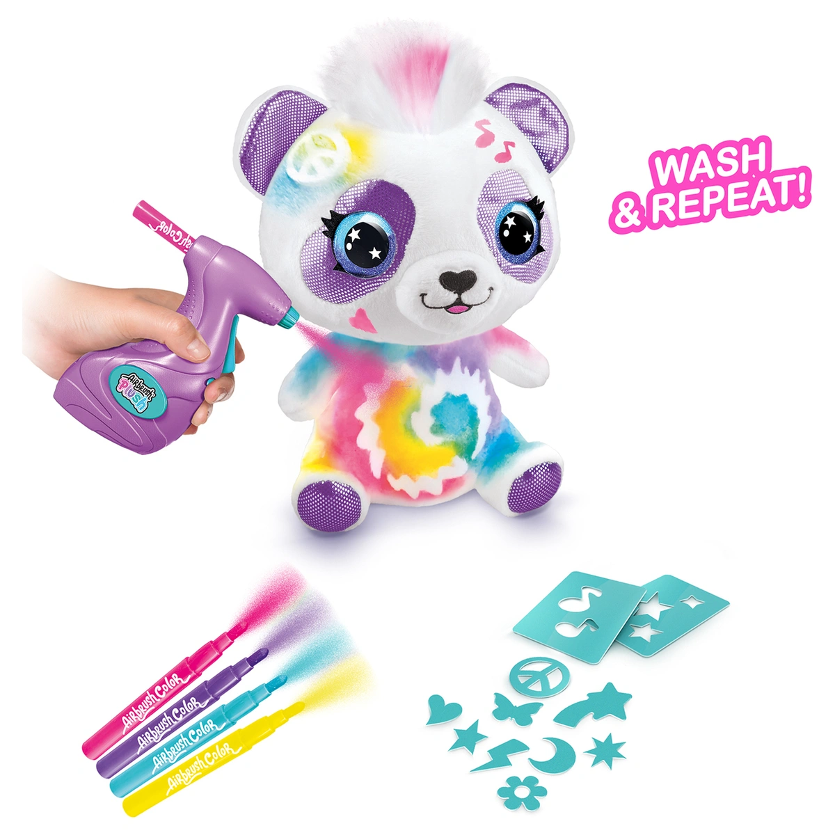 Airbrush Plush Panda